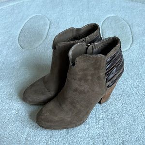 Brown booties
